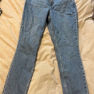 Abercrombie & Fitch High Rise Blue Jeans